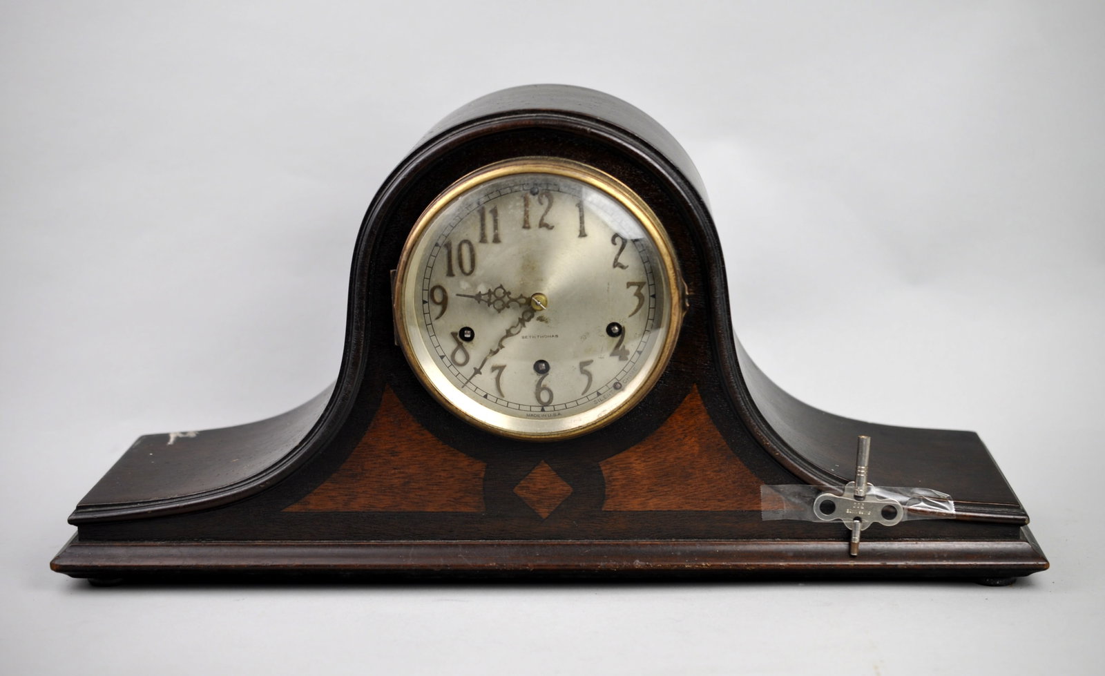 Seth Thomas Tambour Chime Mantel Clock (1 of 18)