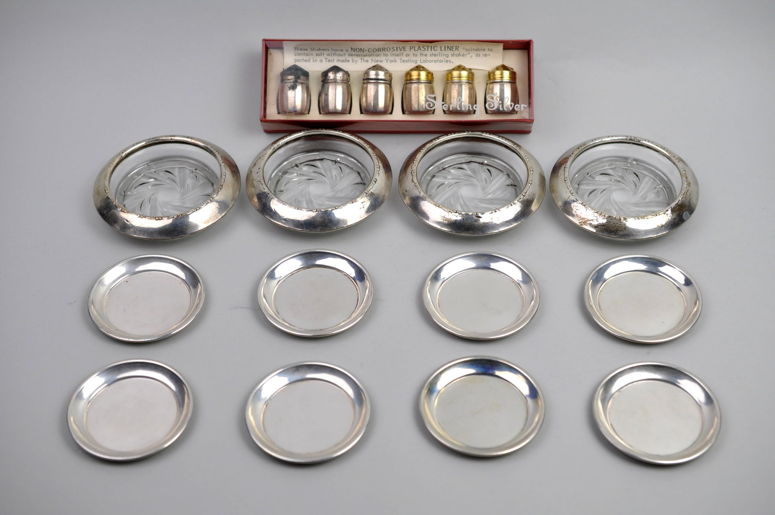 Sterling and Glass Tableware Collection (1 of 19)