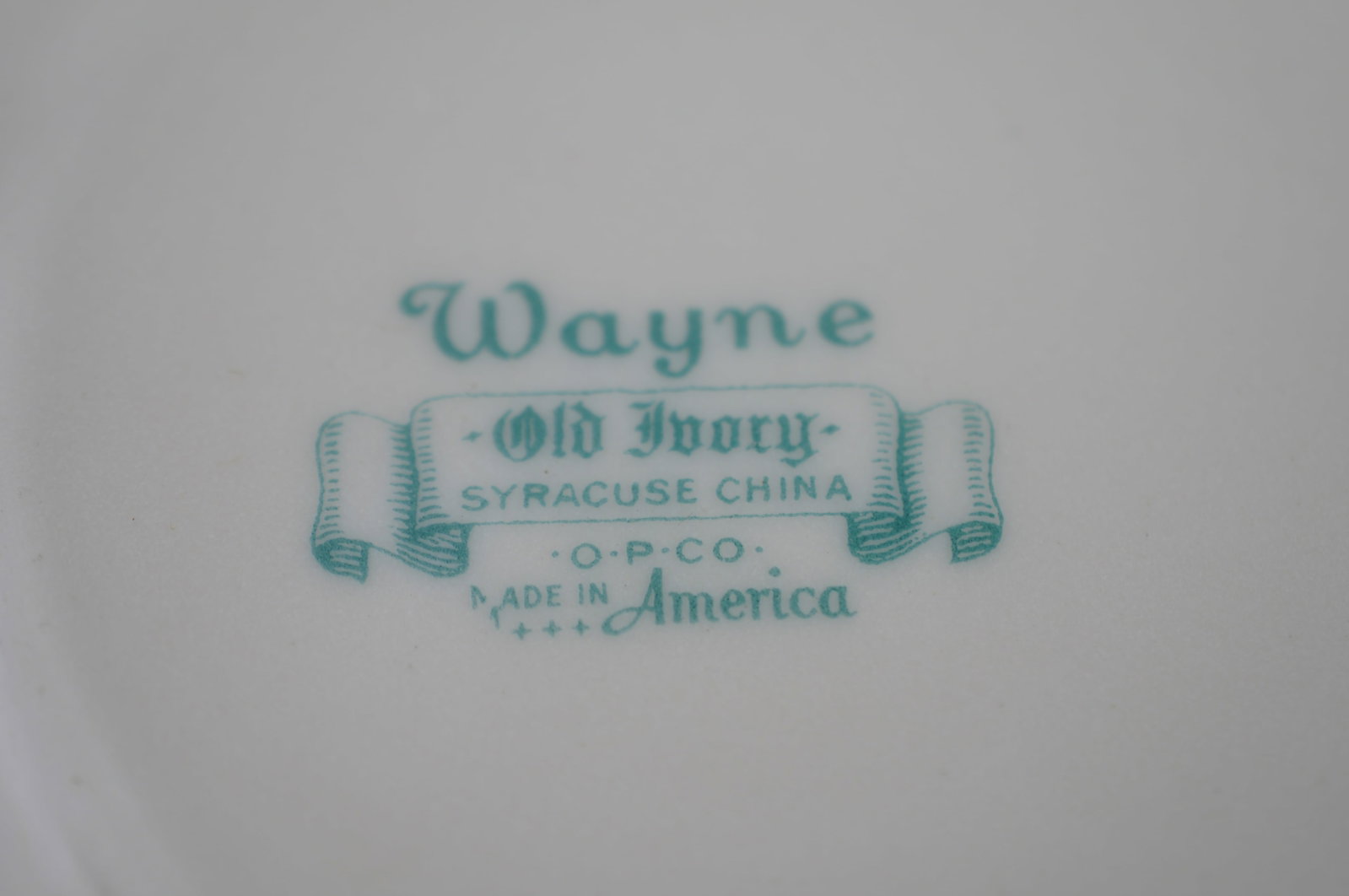 Wayne Syracuse China 19 Teacups & Saucers - 14