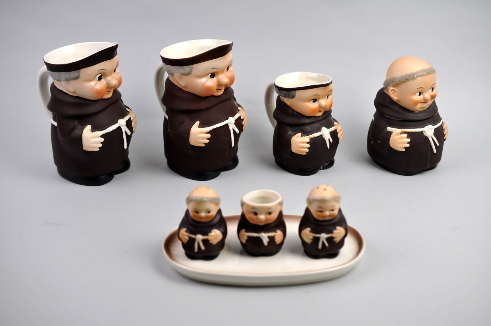 Goebel Friar Tuck West German Ceramic Set (1 of 20)