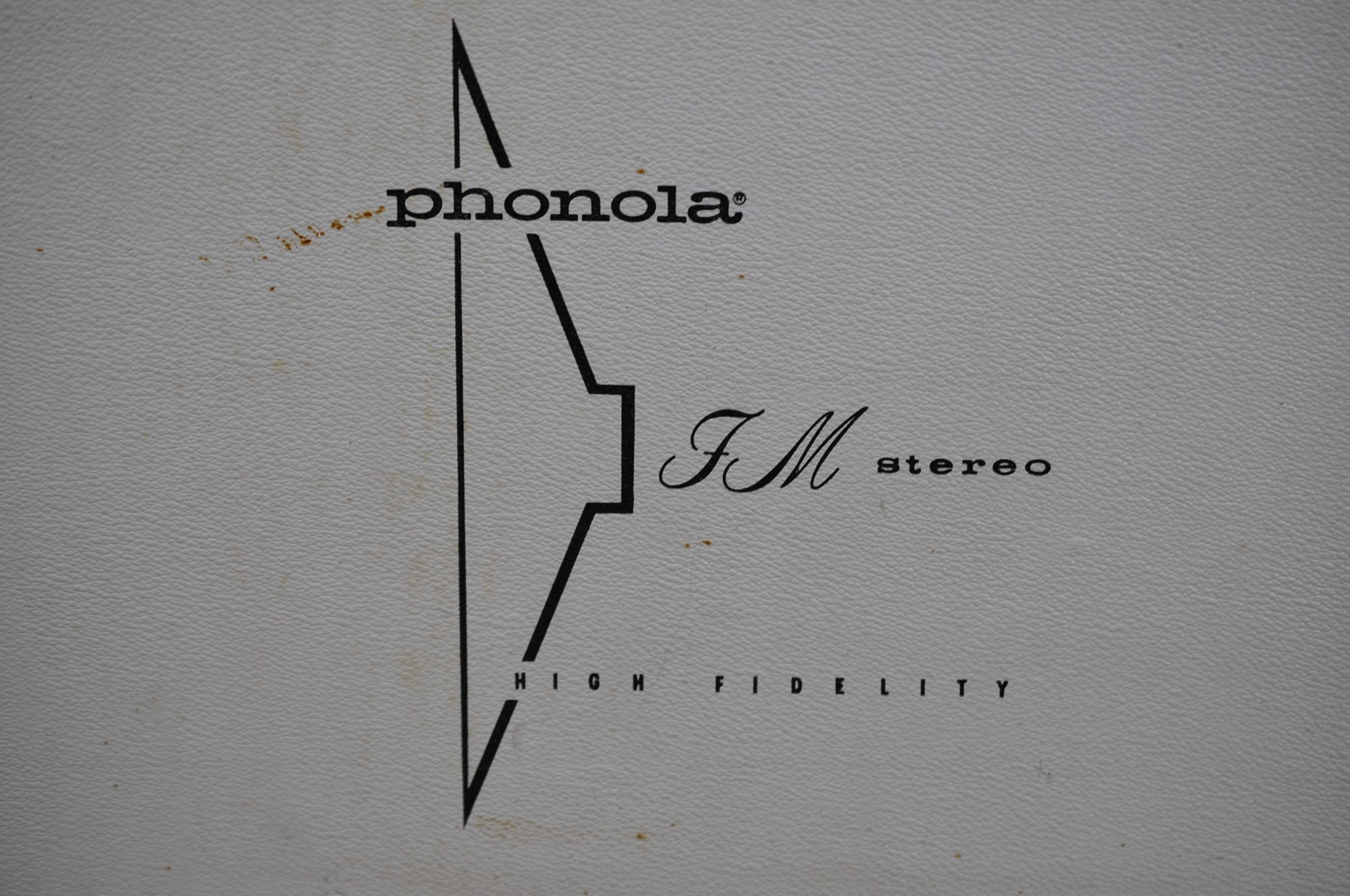 Phonola Portable Record Player - 16