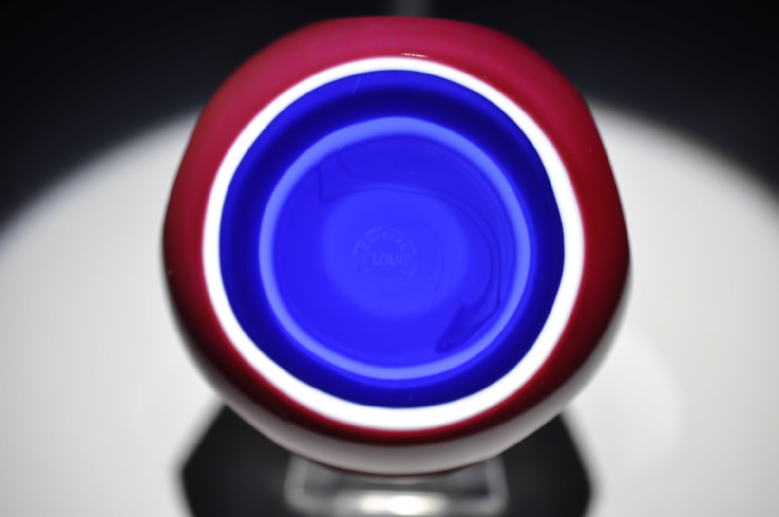 St. Louis Eagle Overlay Paperweight - 3