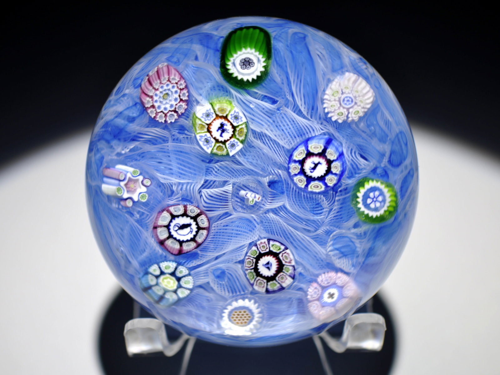 Perthshire 1977 Millefiori Paperweight: Attributed Brand: Perthshire, Crieff Scotland Period: