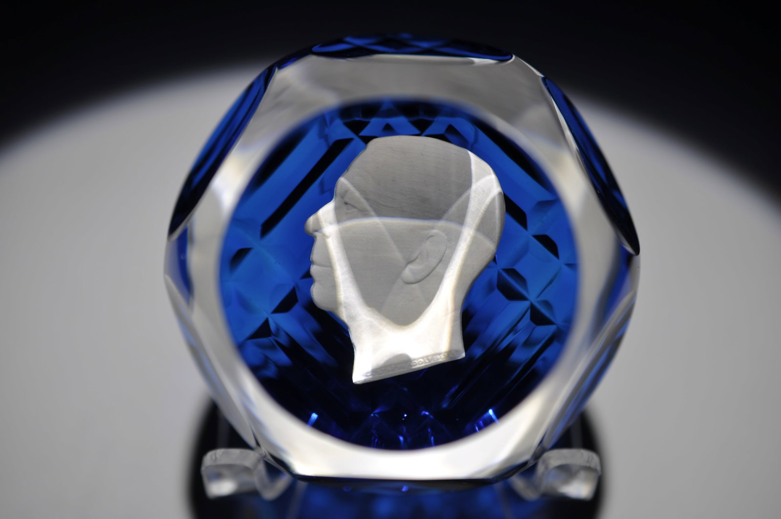 Cristal d'Albret Gustaf VI Adolf Sulphide (1 of 8)
