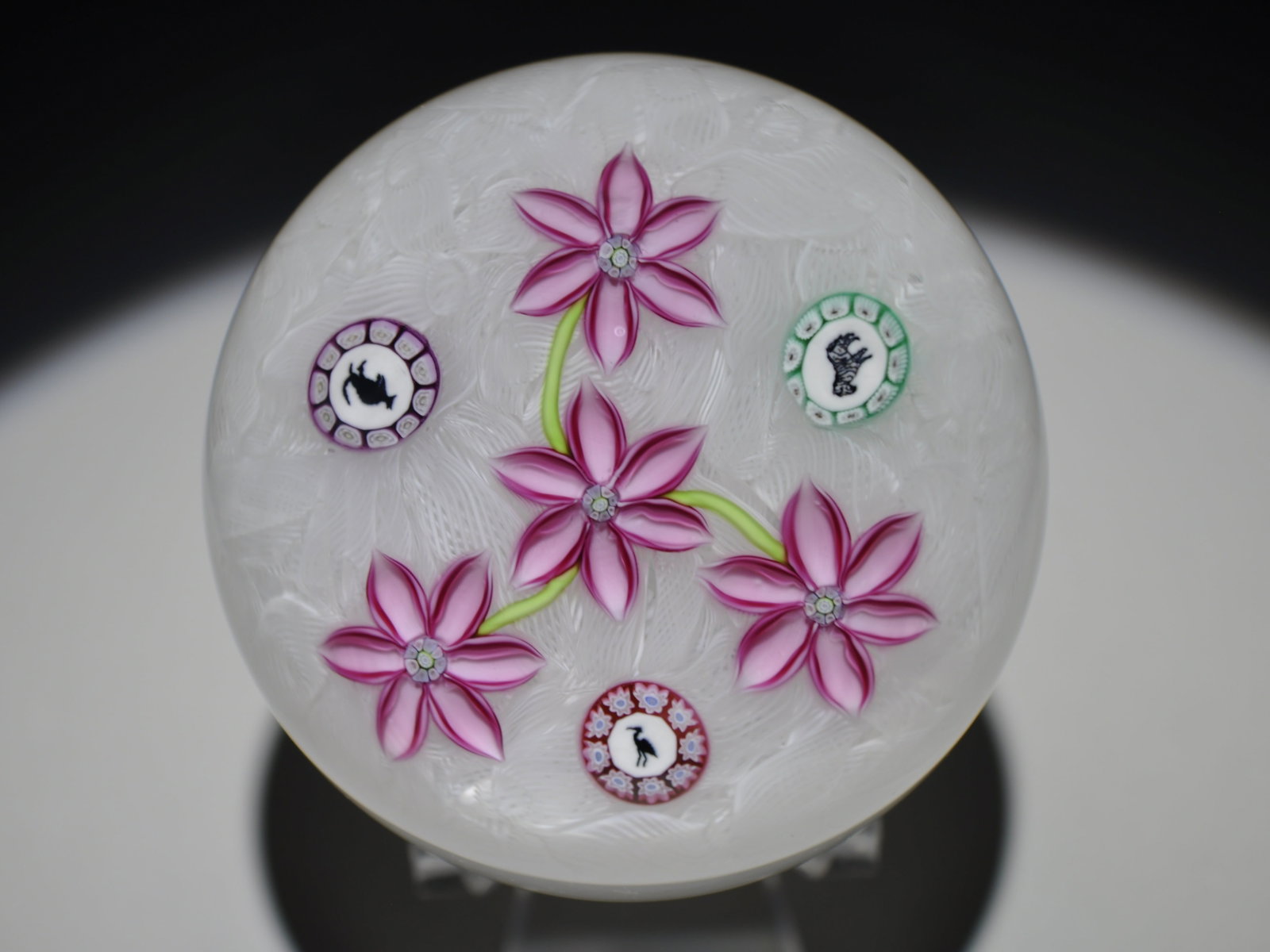 1999 Perthshire Glass Paperweight: Attributed Brand: Perthshire, Crieff Scotland Period: </