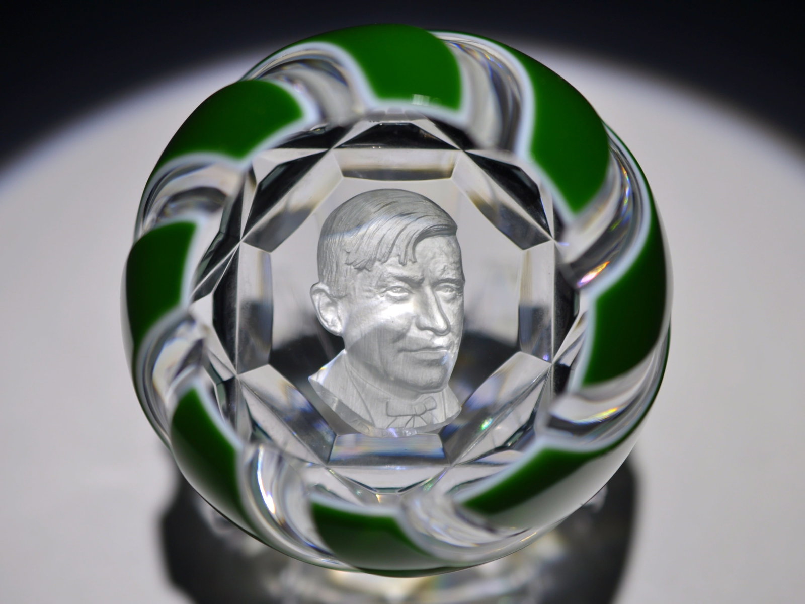 Baccarat Will Rogers Cameo (1 of 8)