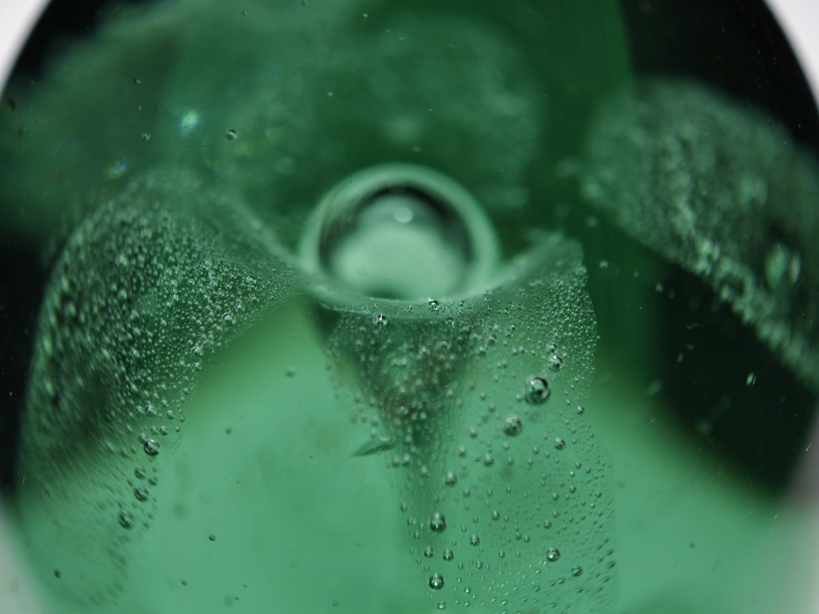 Green Glass Controlled Bubble Dump - 2