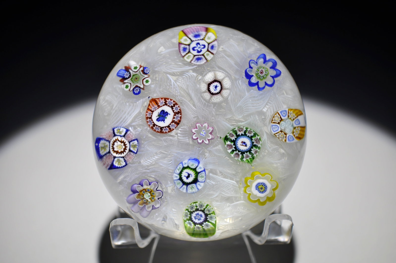 Perthshire 1979 Millefiori & Latticinio PP11: Attributed Brand: Perthshire, Crieff Scotland Period:
