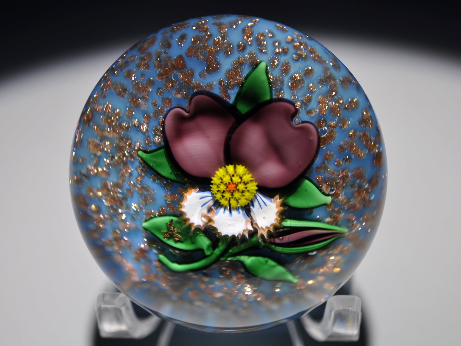Charles Kaziun Lampwork Weight: Attributed Brand: Charles Kaziun Period: