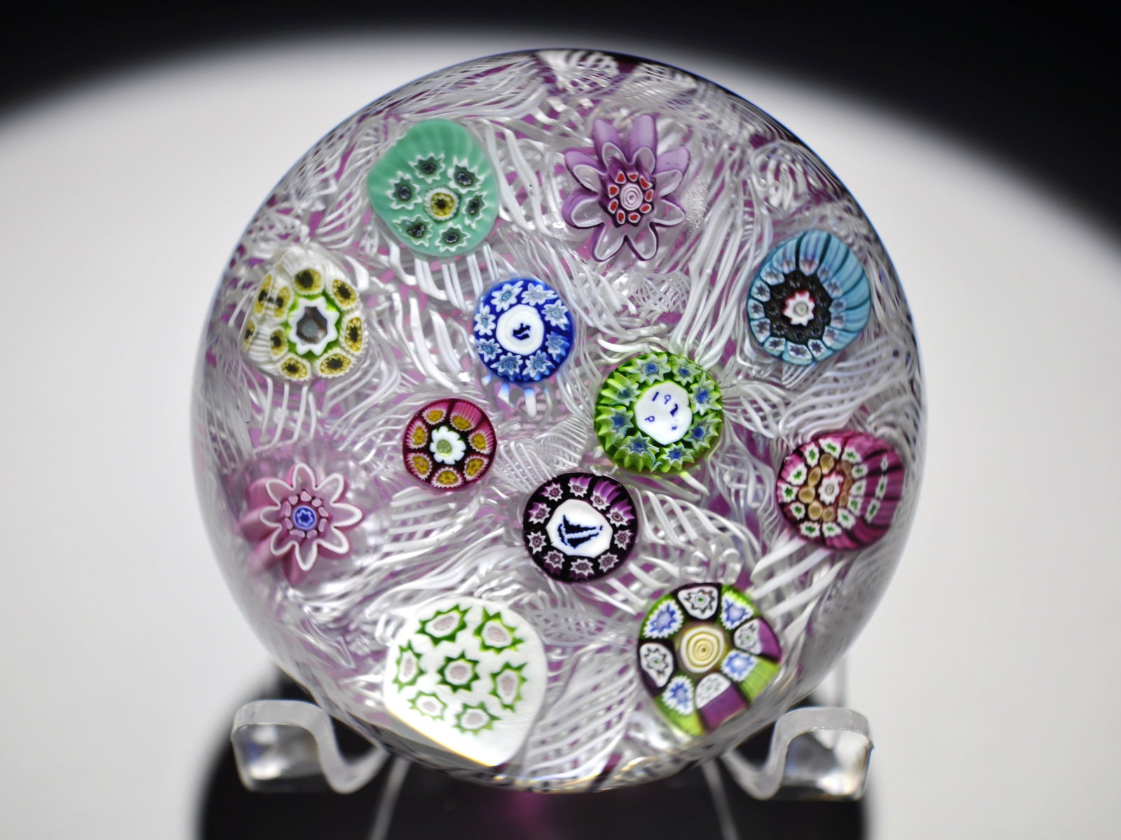 Perthshire 1972 Picture Cane Millefiori PP13: Attributed Brand: Perthshire Period: