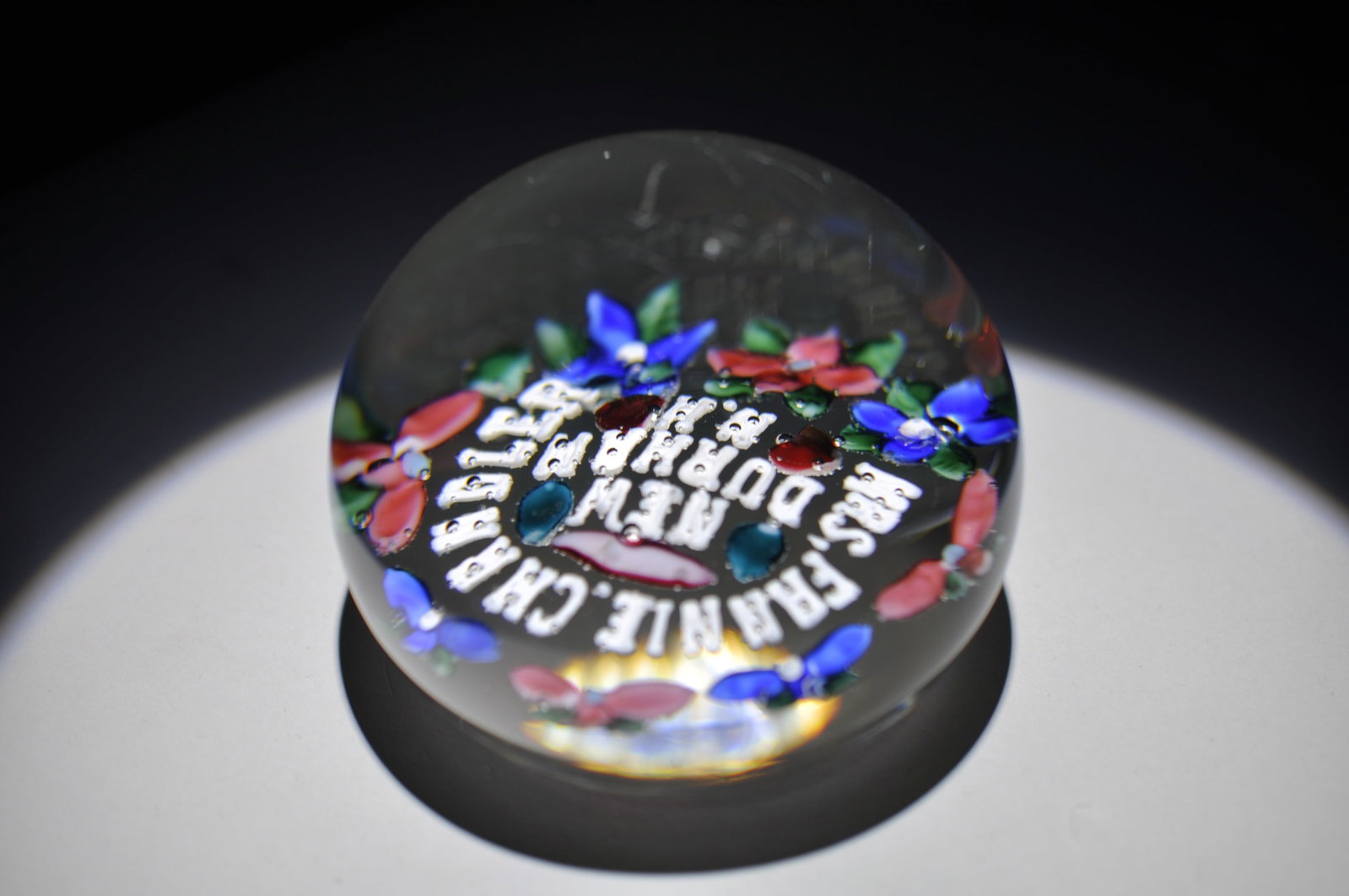 Union Custom Lampwork Weight - 7