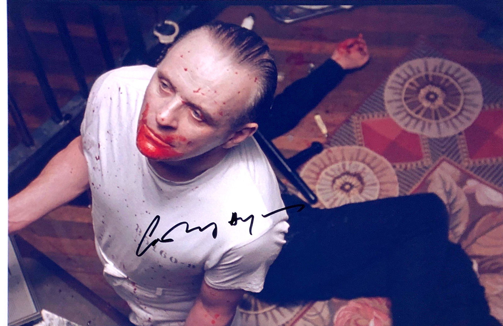Anthony Hopkins Autograph Signed Silence of the Lambs: Category: Autograph Photo CollectiblesSize: Width 8 inches x Height 10 inchesAutograph Includes: Anthony HopkinsItem is in great condition with no damage, unframedIf image of documentation is not atta