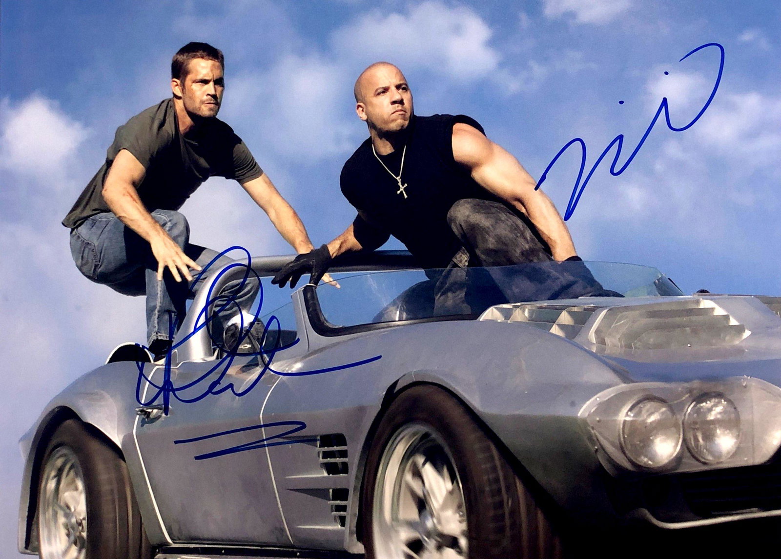 Paul Walker Vin Diesel Autograph Signed Fast and: Category: Autograph Photo CollectiblesSize: Width 8 inches x Height 10 inchesAutograph Includes: Paul Walker, Vin DieselItem is in great condition with no damage, unframedIf image of documentation is 