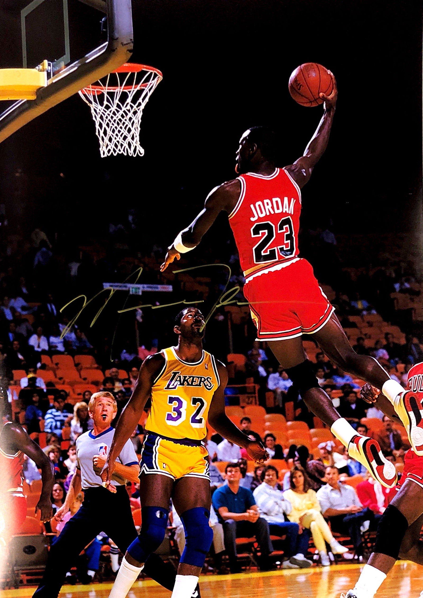 Michael Jordan Autograph Signed Poster: Category: Autograph Photo CollectiblesSize: Width 16 inches x Height 23 inchesAutograph Includes: Michael JordanItem is in great condition with no damage, unframedIf image of documentation is attached