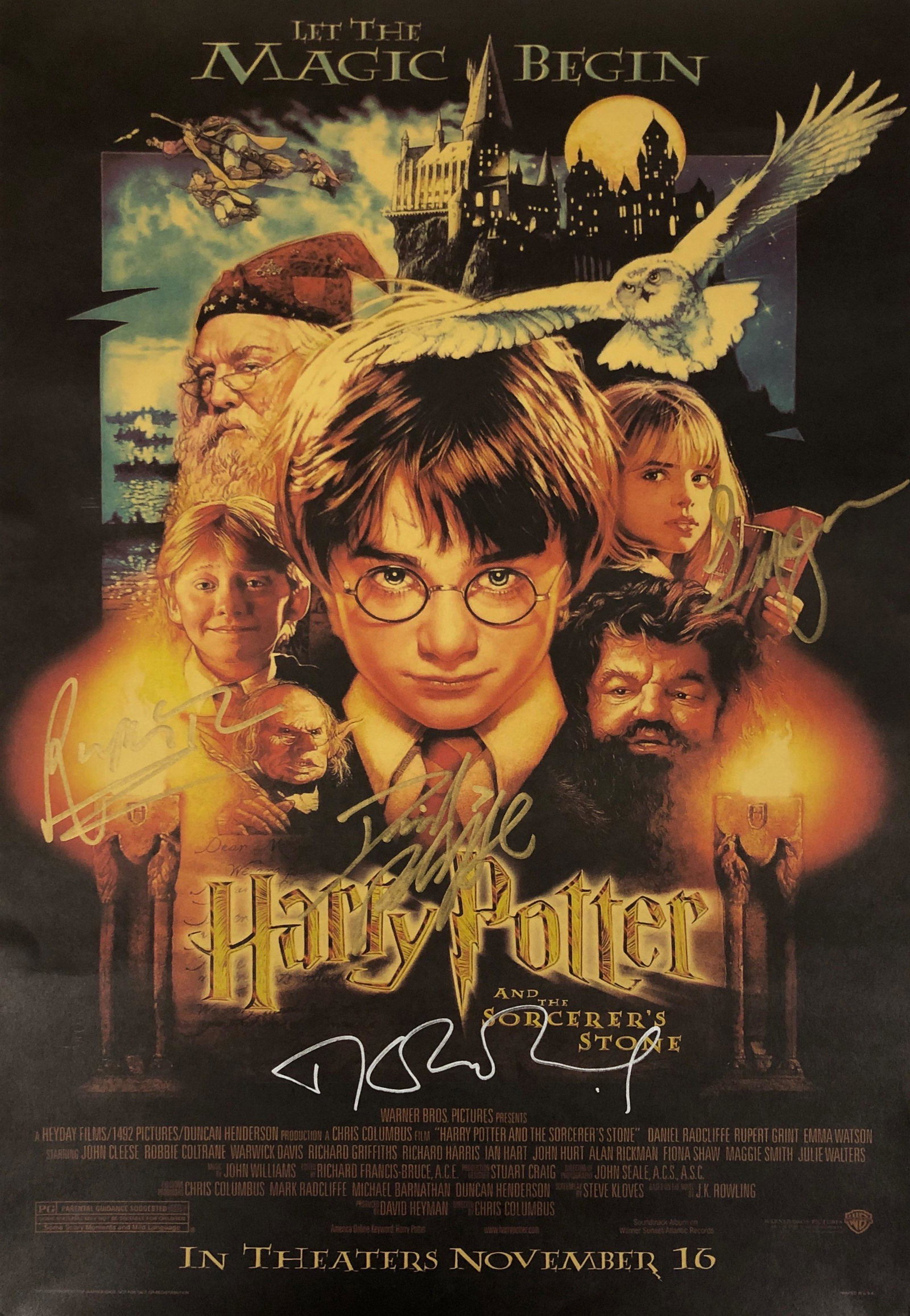 Harry Potter Daniel Radcliffe Poster Signed: Category: Autograph Photo CollectiblesItem is in great condition with no damage, unframed If image of documentation is not attached in the listing, the lot is sold without documents. Please review our
