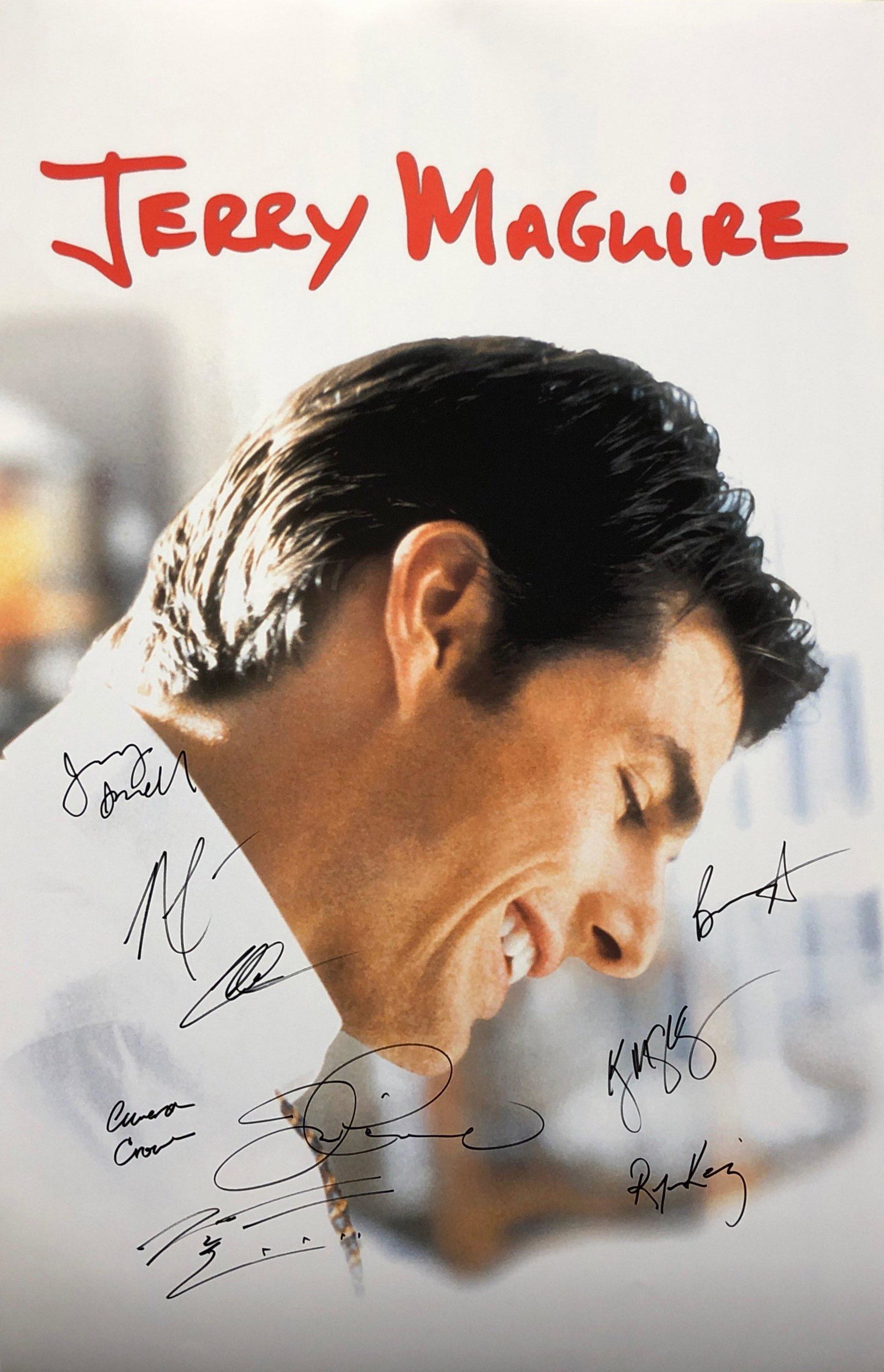 Jerry Maguire Poster Tom Cruise Renee Zellweger: Category: Autograph Photo CollectiblesItem is in great condition with no damage, unframed If image of documentation is not attached in the listing, the lot is sold without documents. Please review our