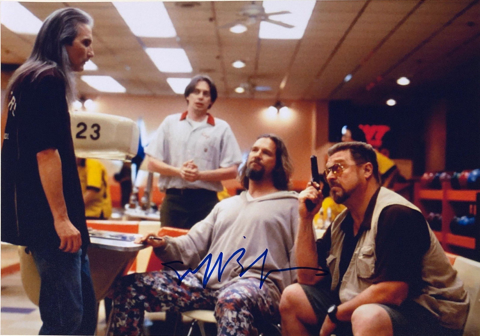 Big Lebowski Jeff Bridges Photo Autographed Signed: Category: Autograph Photo CollectiblesItem is in great condition with no damage, unframed If image of documentation is not attached in the listing, the lot is sold without documents. Please review our
