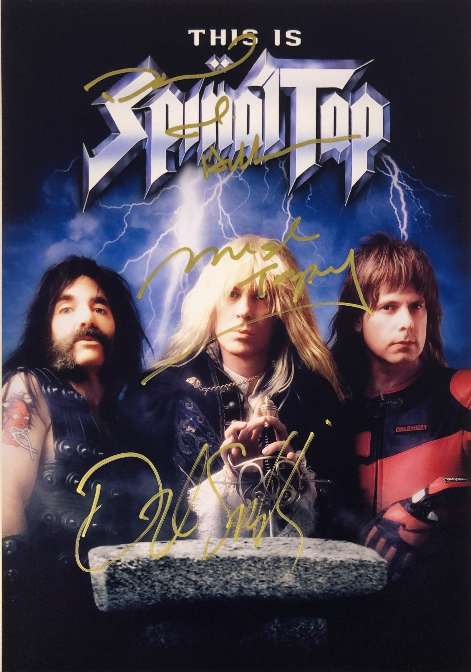 Spinal Tap Autographed Signed Photo Derek Smalls: Category: Autograph Photo CollectiblesItem is in great condition with no damage, unframed If image of documentation is not attached in the listing, the lot is sold without documents. Please review our