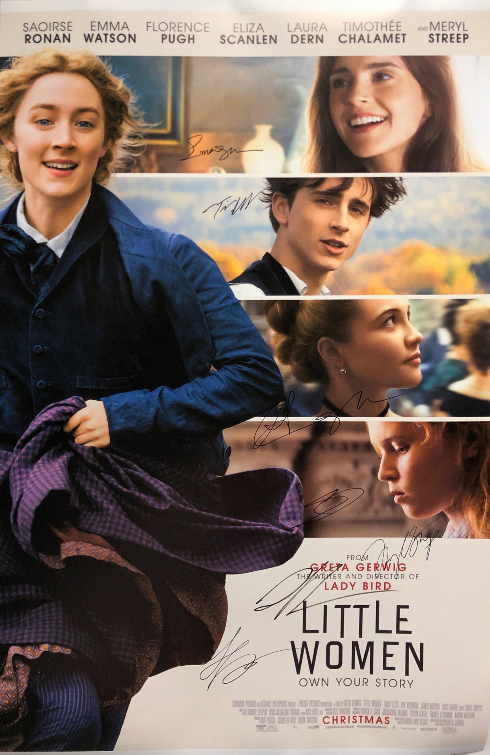 Signed Little Women Emma Watson Poster: Category: Autograph CollectiblesItem is in great condition with no damage, unframed If image of documentation is not attached in the listing, the lot is sold without documents. Please review our Terms