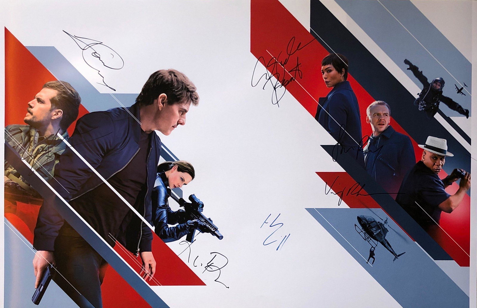 Signed Mission Impossible Tom Cruise Poster: Category: Autograph CollectiblesItem is in great condition with no damage, unframed If image of documentation is not attached in the listing, the lot is sold without documents. Please review our Terms