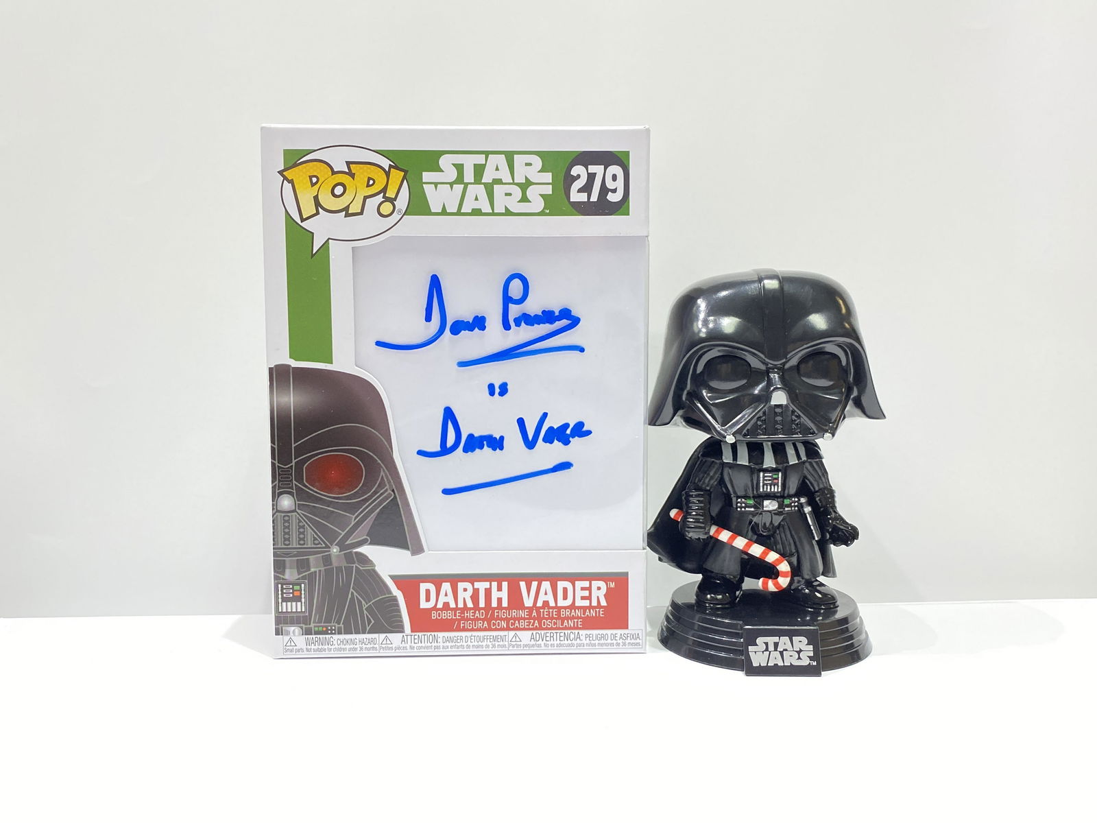 Star Wars Darth Vader David Prowse B Funko Pop: Autographed by:David ProwseCategory: Autograph CollectiblesItem is in great condition with no damage, unframed If image of documentation is not attached in the listing, the lot is sold without documen