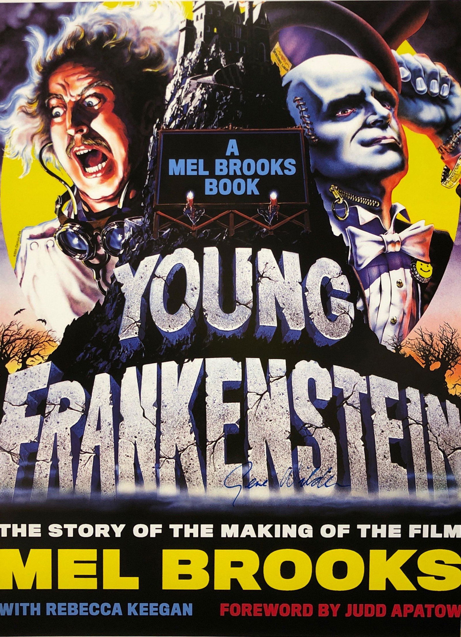 Signed Young Frankenstein Poster Gene Wilder: Autographed by:Gene Wilder, Peter BoyleSize: 8" x 10"Authentication Code: P37306Item is in great condition with no damage, unframed If image of documentation is not attached in the listing, the lot is