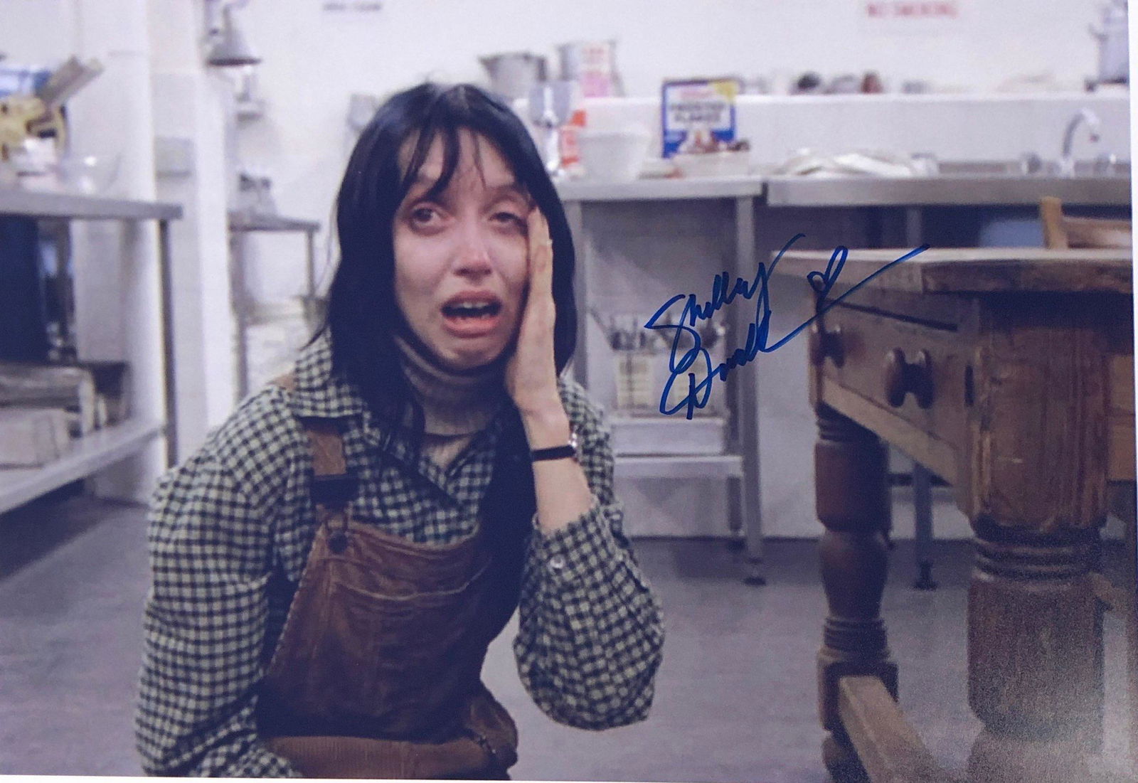 Shining Shelley Duvall Signed Photo: Autographed by:Shelley DuvallSize: 8" x 10"Authentication Code: PC25424Item is in great condition with no damage, unframed If image of documentation is not attached in the listing, the lot is sold wit
