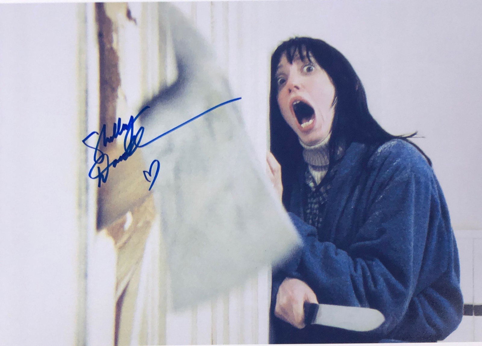 Shining Shelley Duvall Signed Photo: Autographed by:Shelley DuvallSize: 8" x 10"Authentication Code: PC25425Item is in great condition with no damage, unframed If image of documentation is not attached in the listing, the lot is sold wit