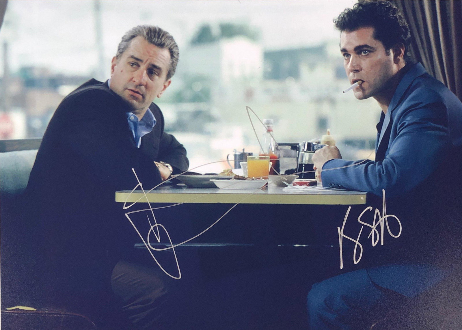 Goodfellas Robert De Niro Signed Photo: Autographed by:Ray Liota, Robert De NiroSize: 8" x 10"Authentication Code: PC25462Item is in great condition with no damage, unframed If image of documentation is not attached in the listing, the lot