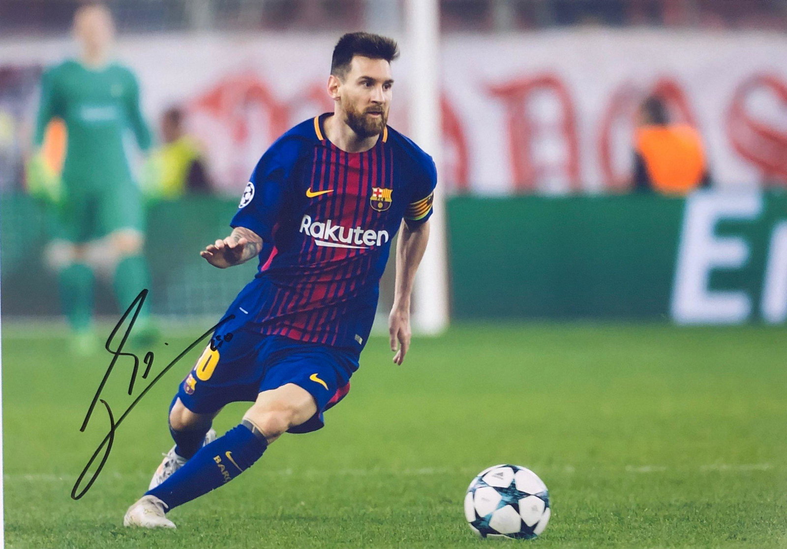 Lionel Messi Signed Photo: Autographed by:Lionel MessiAuthentication Code: PC26141Item is in great condition with no damage, unframed If image of documentation is not attached in the listing, the lot is sold without documents. 