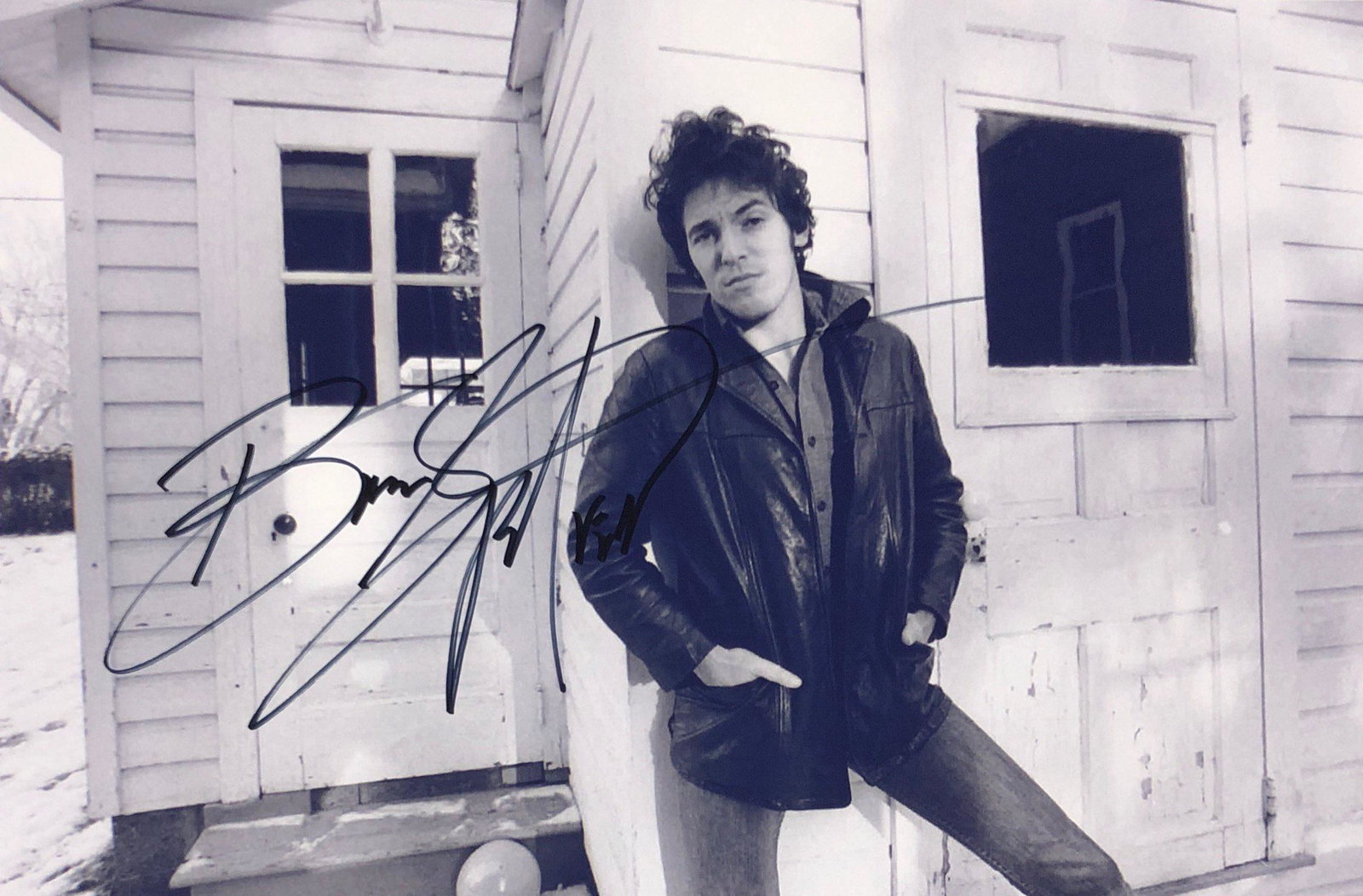 Bruce Springsteen Signed Photo: Autographed by:Bruce SpringsteenAuthentication Code: PC26260Item is in great condition with no damage, unframed If image of documentation is not attached in the listing, the lot is sold without docume