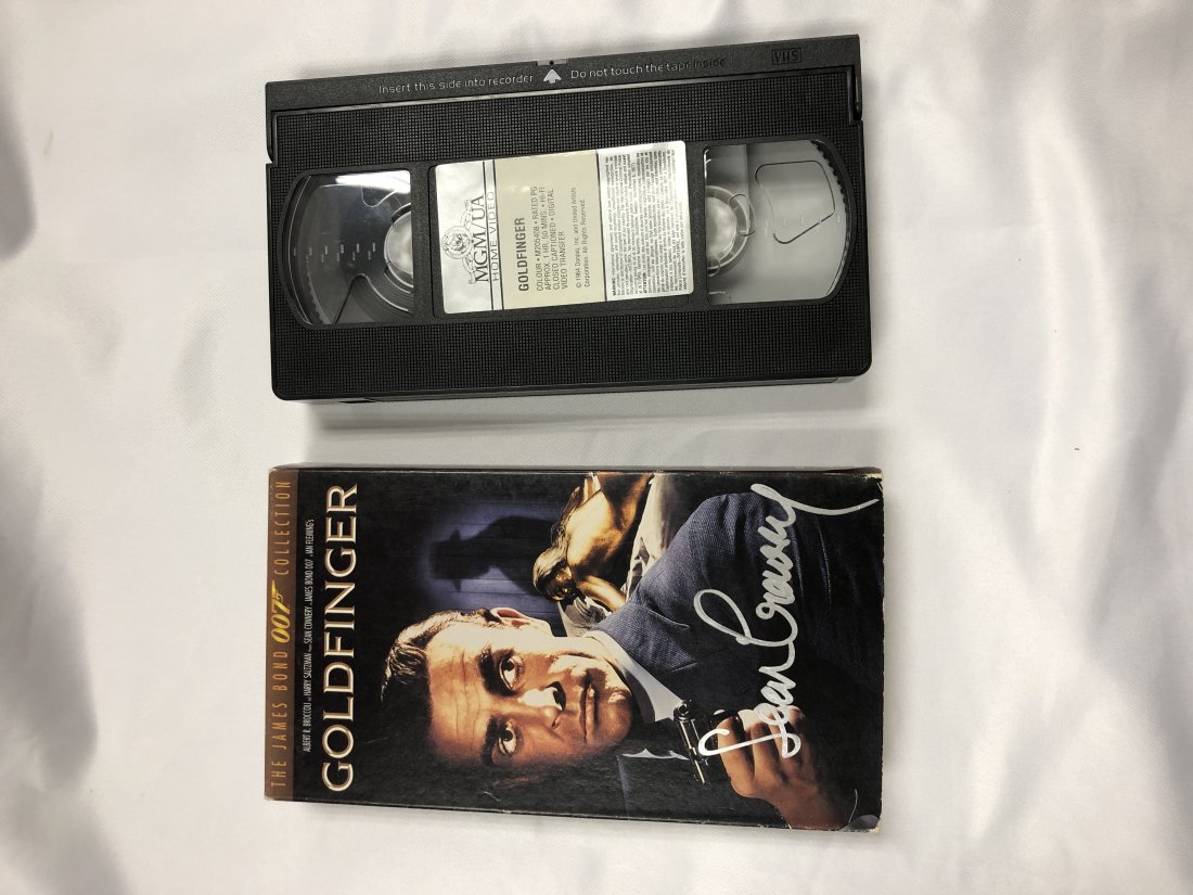 Autograph Signed James Bond Sean Connery Cassette: Autographed by:Sean Connery.Item is in great condition with no damage, unframed If image of documentation is not attached in the listing, the lot is sold without documents. Please review our Terms and
