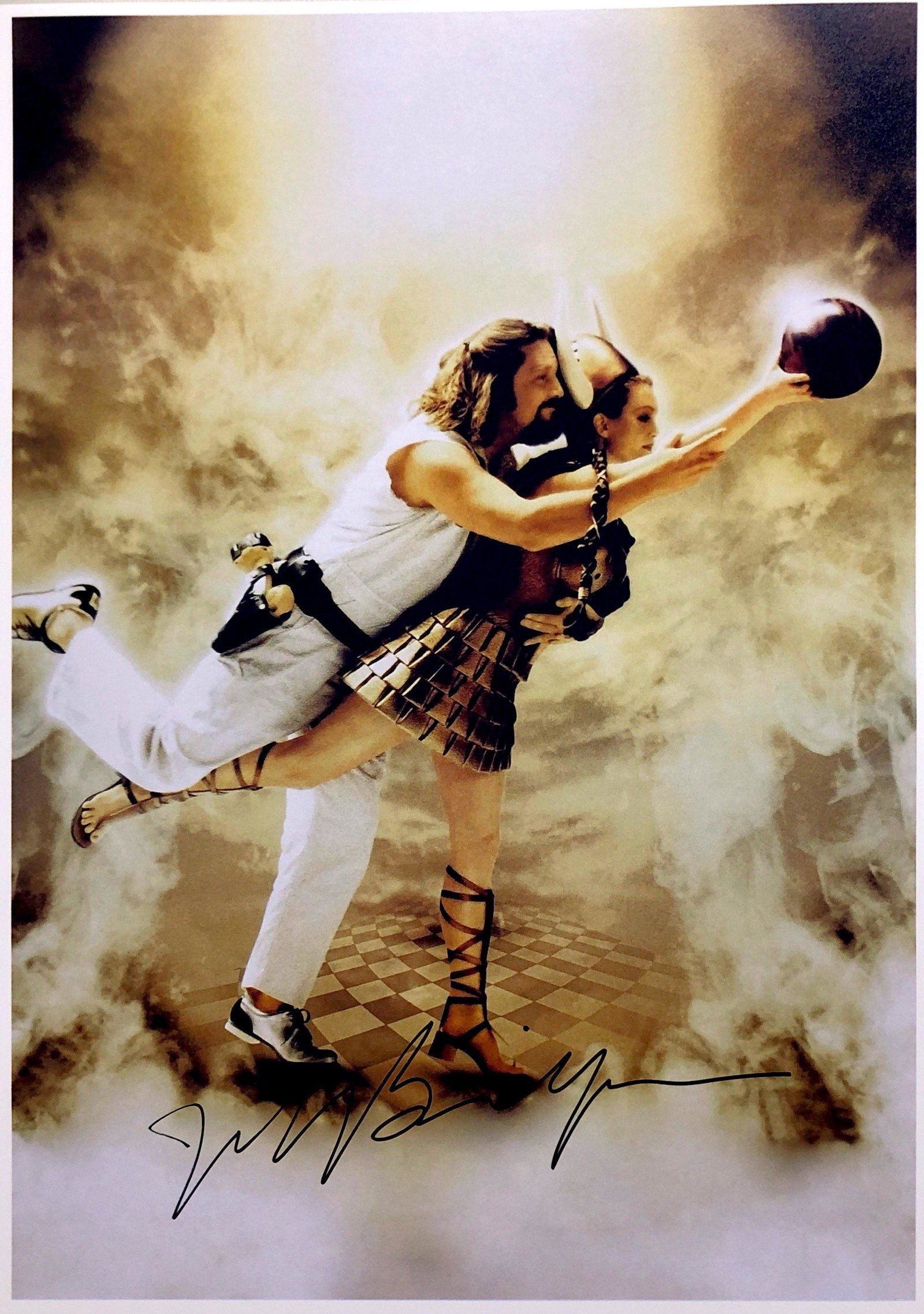 Jeff Bridges Autograph Signed Big Lebowski Photo: Category: Autograph Photo CollectiblesSize: Width 8 inches x Height 10 inchesAutograph Includes: Jeff BridgesItem is in great condition with no damage, unframedIf image of documentation is not attache