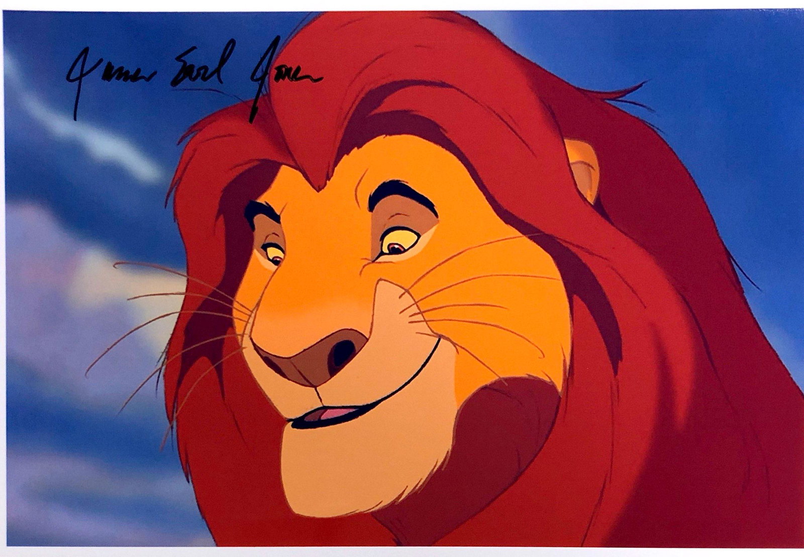 James Earl Jones Autograph Signed Lion King Photo: Category: Autograph Photo CollectiblesSize: Width 8 inches x Height 10 inchesAutograph Includes: James Earl JonesItem is in great condition with no damage, unframedIf image of documentation is not att