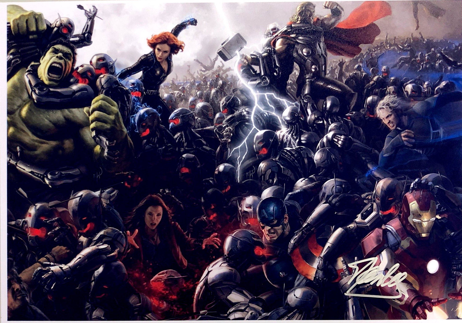 Stan Lee Autograph Signed Avengers Photo: Category: Autograph Photo CollectiblesSize: Width 8 inches x Height 10 inchesAutograph Includes: Stan LeeItem is in great condition with no damage, unframedIf image of documentation is not attached in