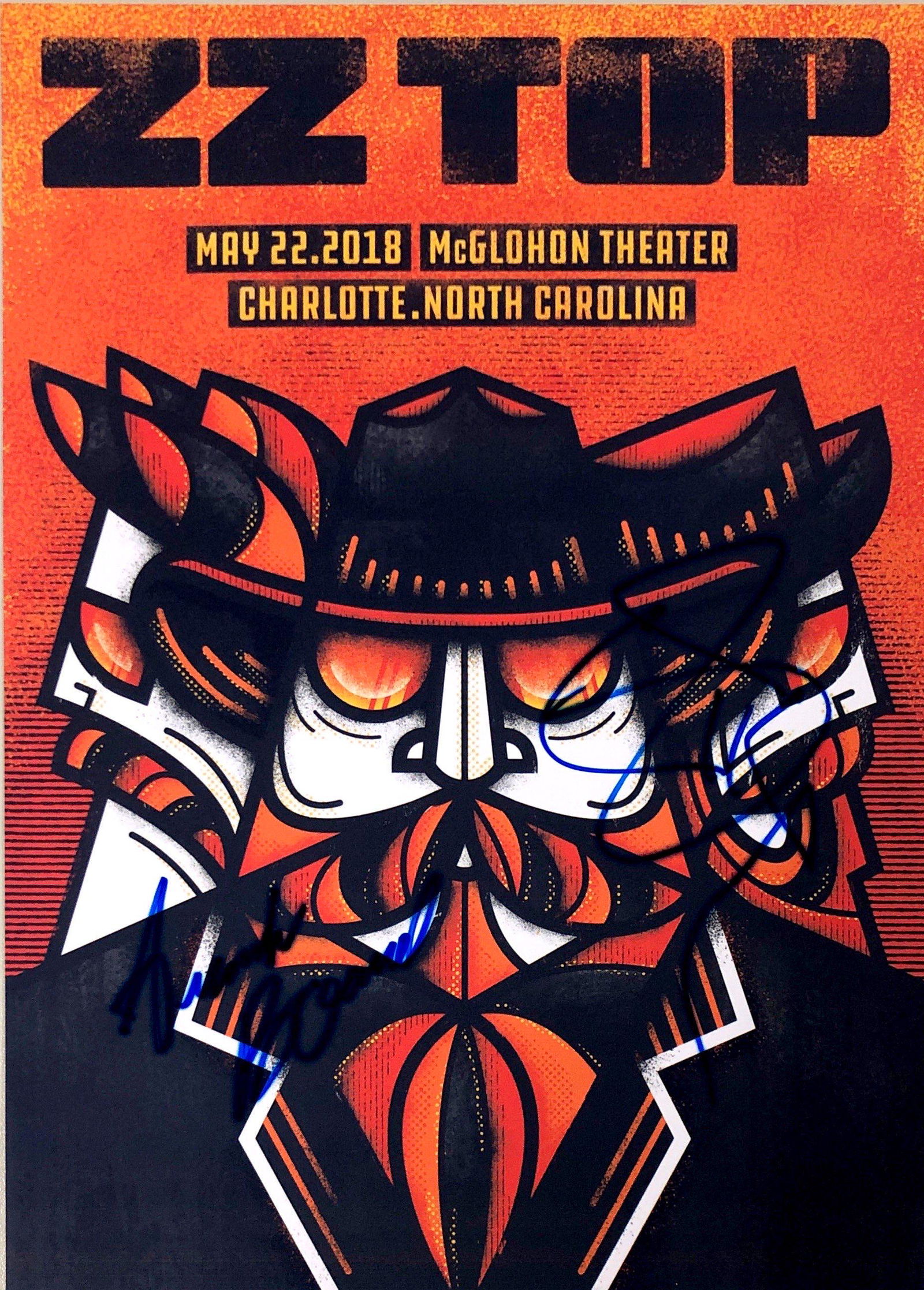 Billy Gibbons Autograph Signed ZZ Top Photo: Category: Autograph Photo CollectiblesSize: Width 8 inches x Height 10 inchesAutograph Includes: Frank Beard, Billy GibbonsItem is in great condition with no damage, unframedIf image of documentation