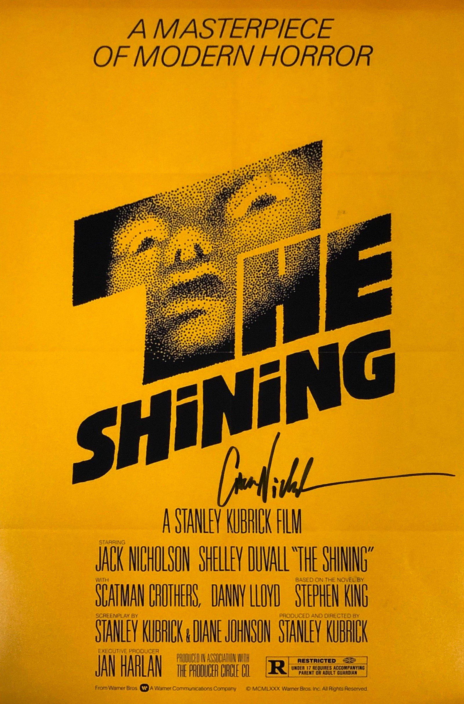 Jack Nicholson Shelly Duvall Autograph Signed Shining: Category: Autograph CollectiblesSize: Width 16 inches x Height 11 inchesAutograph Includes: Jack NicholsonItem is in great condition with no damage, unframedIf image of documentation is attached in th