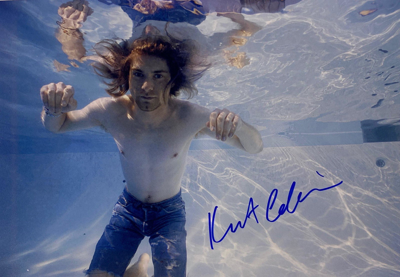 Kurt Cobain Autograph Signed Nirvana Photo: Category: Autograph CollectiblesSize: Width 8 inches x Height 10 inchesAutograph Includes: Kurt CobainItem is in great condition with no damage, unframedIf image of documentation is attached in the li