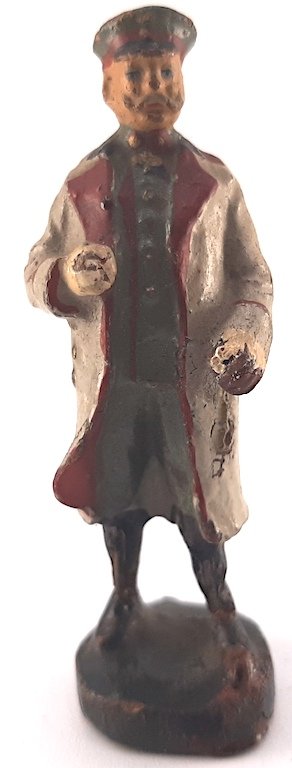 ELASTOLIN 1930S GERMANY TOY FIGURINE Hindenburg REICH: RARE PRESIDENT OF THE REICH Hindenburg FIGURINE. MADE BY ELASTOLIN, 1930S, GERMANY.