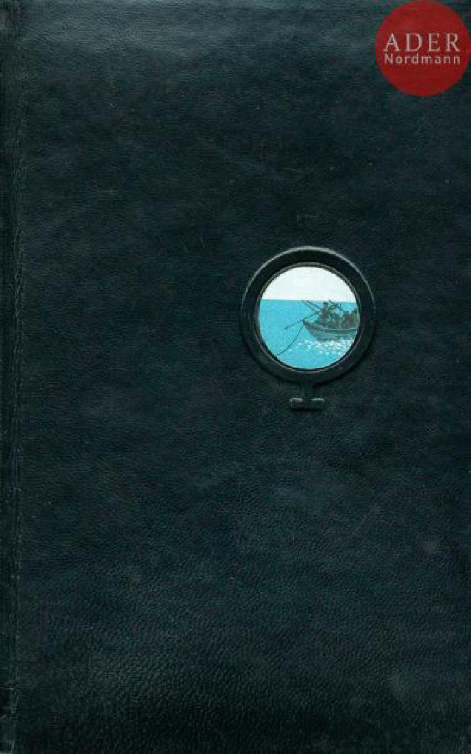 KLEIN, WILLIAM (1928) MELVILLE, HERMAN (1819-1891)…: KLEIN, WILLIAM (1928) MELVILLE, HERMAN (1819-1891) Moby Dick ou le cachalot blanc. Illustré par William Klein. Le Club Français du Livre, 1955. In-8 (21,5 x 14 cm). édition originale, s