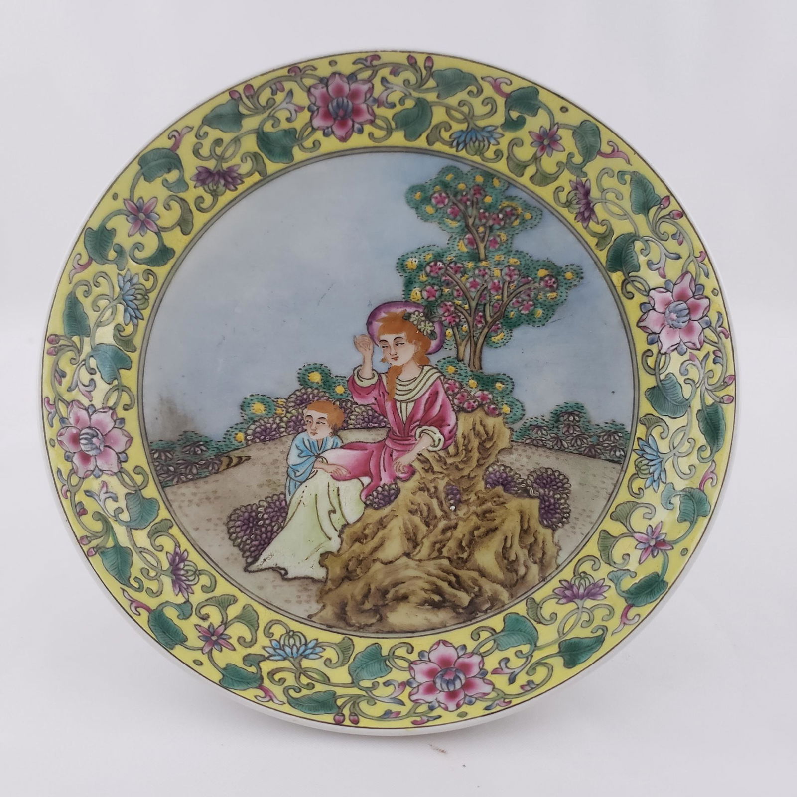 Qing Dynasty Famille Rose Plate (1 of 5)