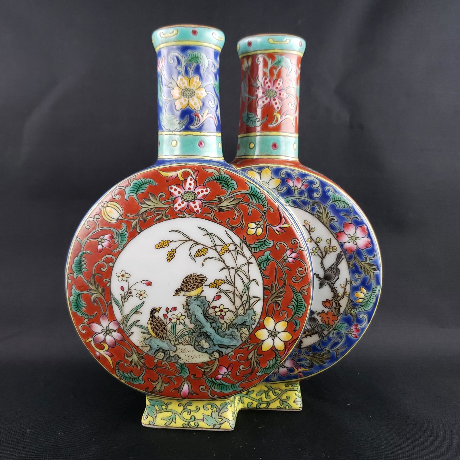 Yongzheng Famille Rose Double Flask (1 of 12)