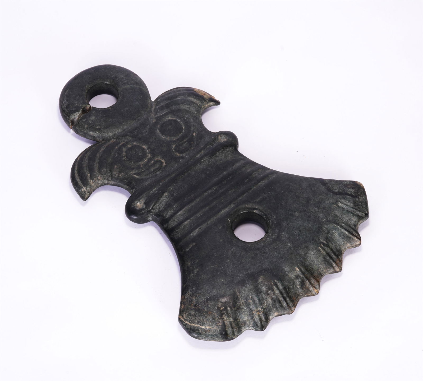 A CHINESE ARCHAIC JADE AX (1 of 10)