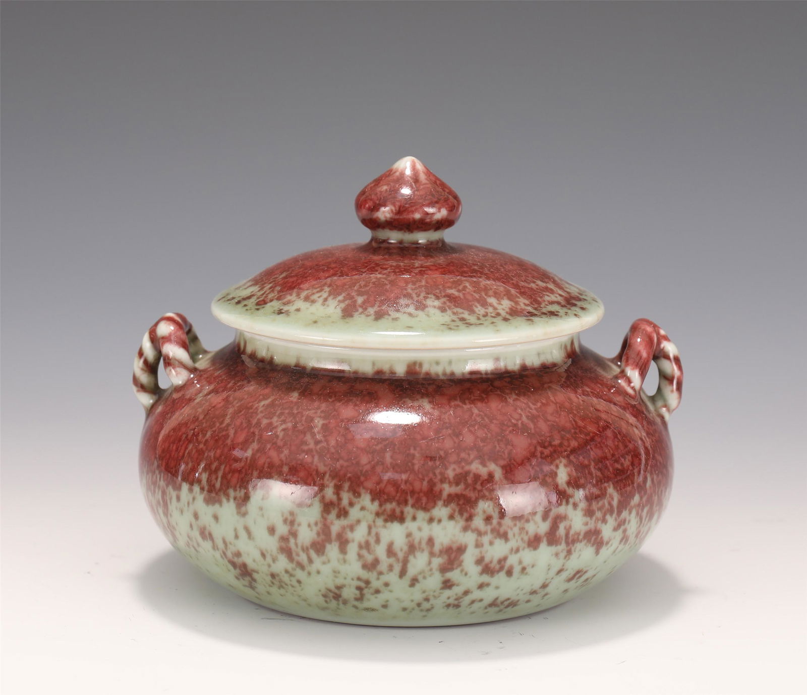 A CHINESE PORCELAIN LIDDED JAR (1 of 10)