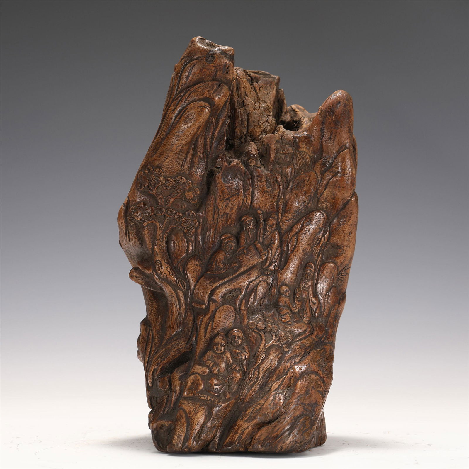 A CHINESE CHENXIANG WOODEN ORNAMENTS (1 of 10)