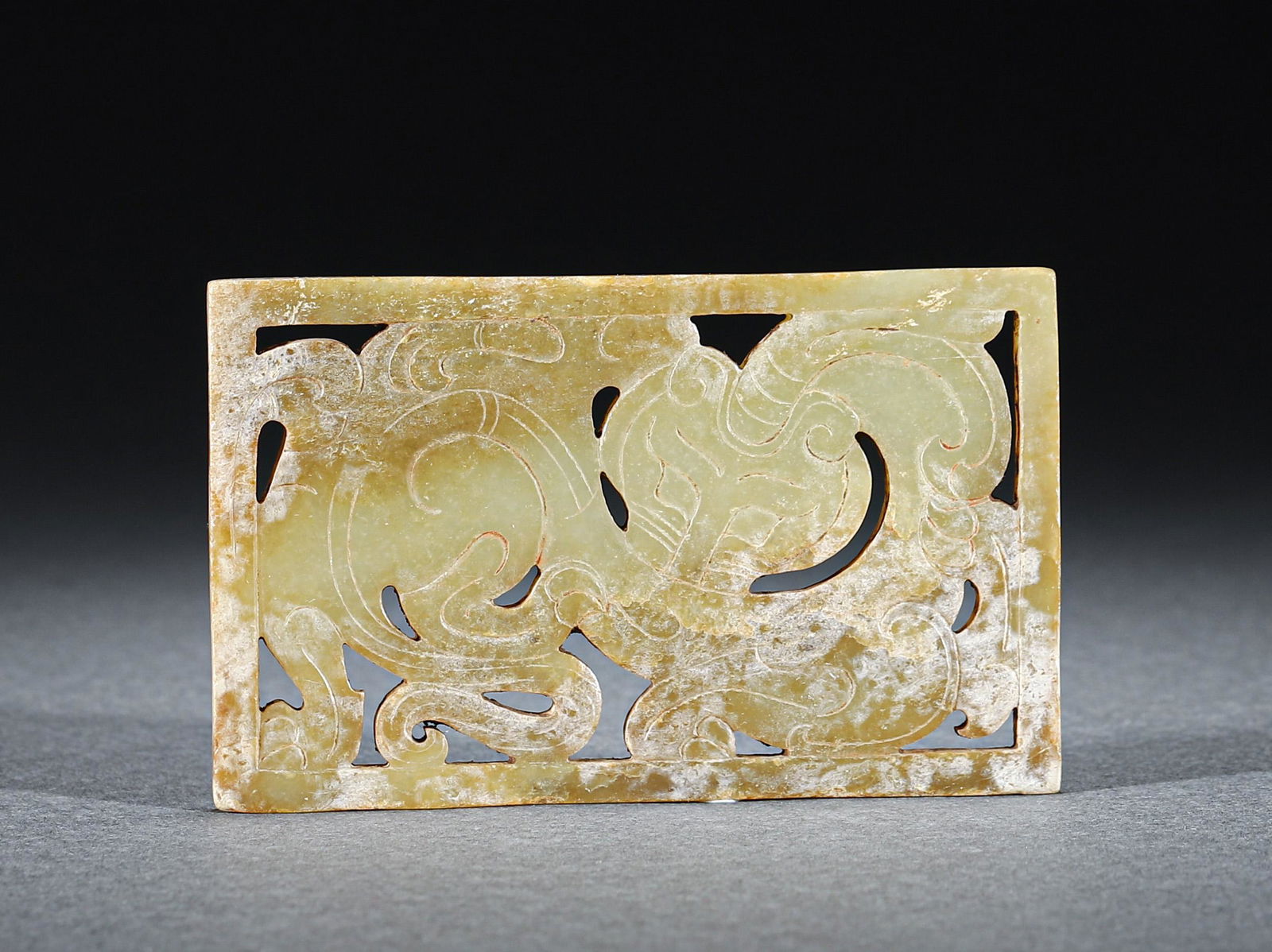 A CHINESE JADE ORNAMENTS (1 of 8)