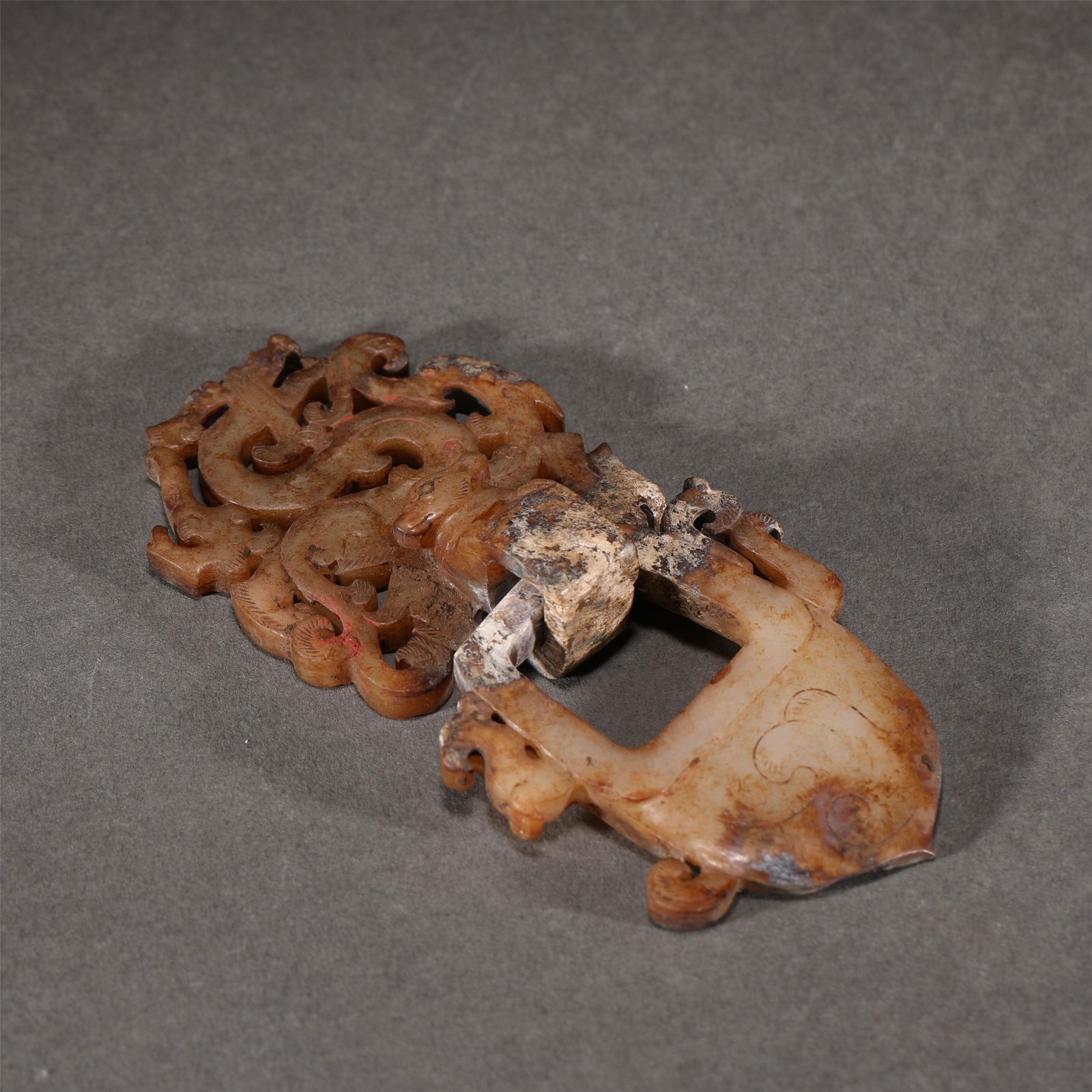 A CHINESE JADE BI ORNAMENTS (1 of 9)