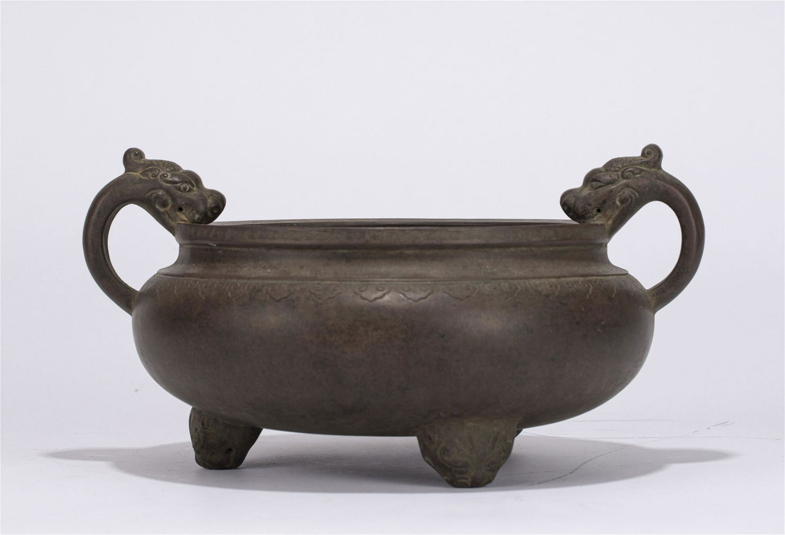 A CHINESE ZISHA CLAY CENSER (1 of 10)