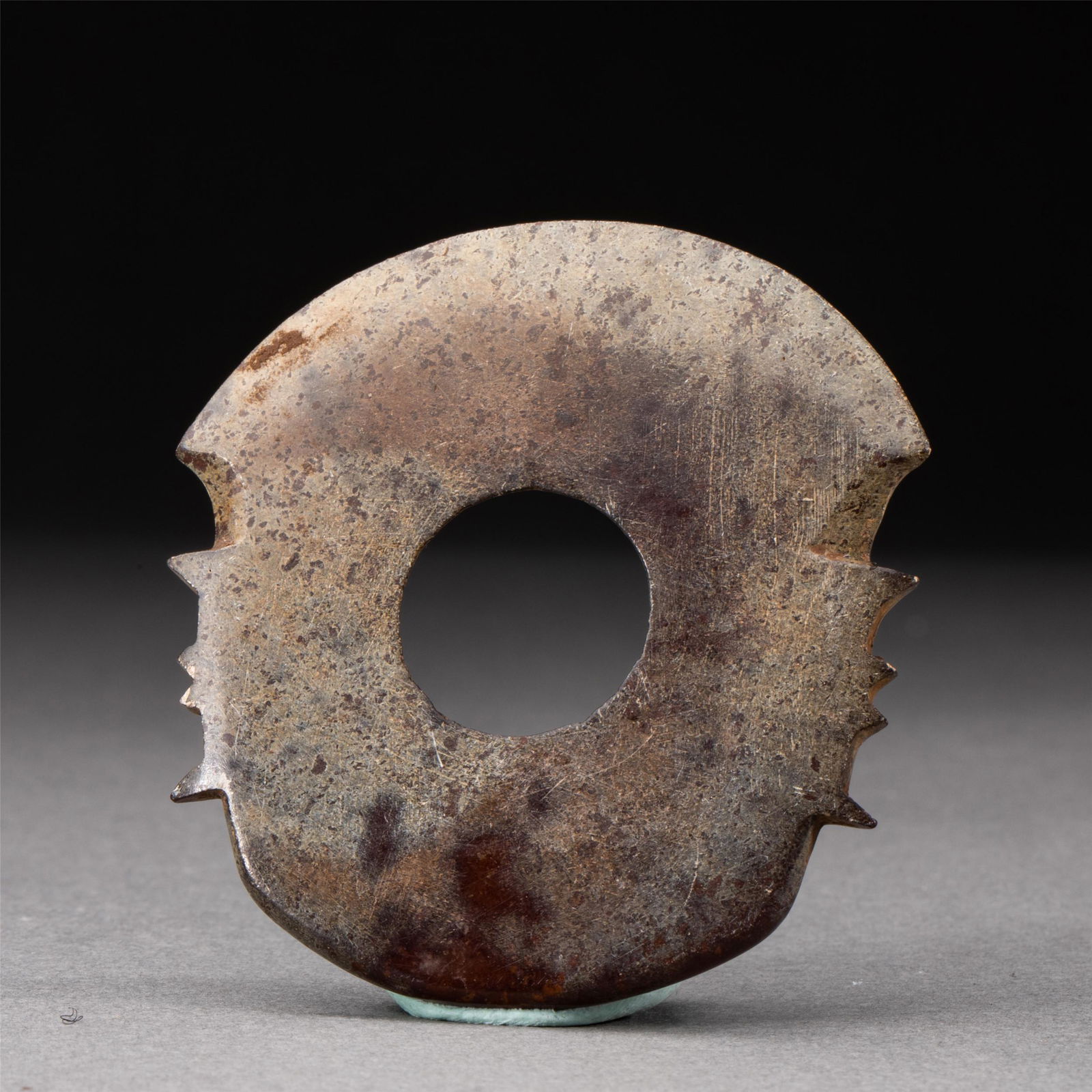 A CHINESE JADE BI ORNAMENTS (1 of 10)