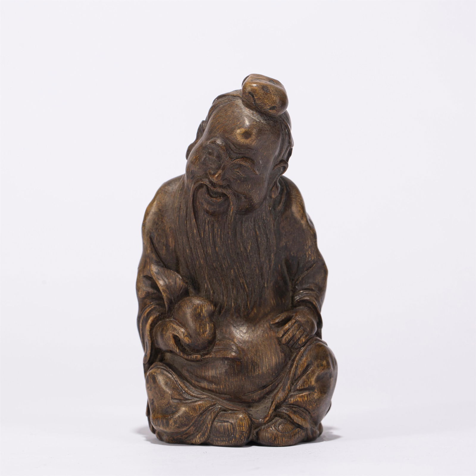 A CHINESE BAMBOOCARVING FIGURE ORNAMENTS (1 of 8)